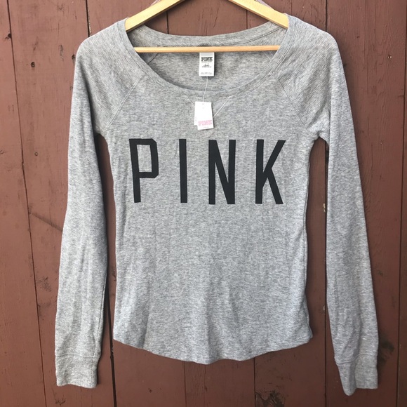 Victori’s Secret PINK Sleepwear Longsleeve - Picture 1 of 3